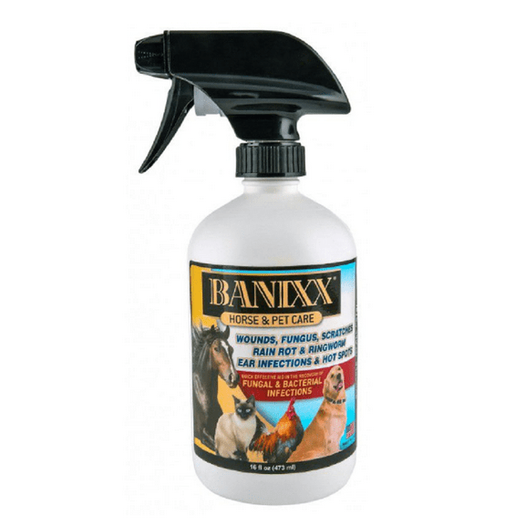 Banixx 48087 Wound and Hoof Care Horse and Pet Spray, 16 oz.