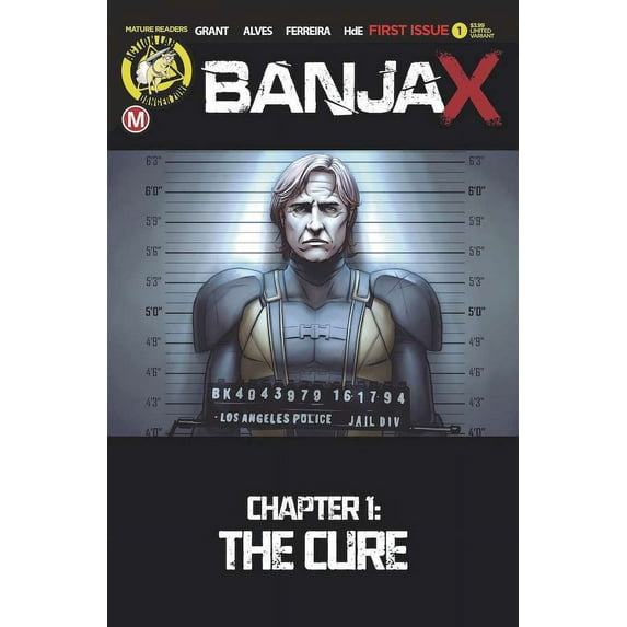 Banjax #1B VF ; Action Lab Comic Book
