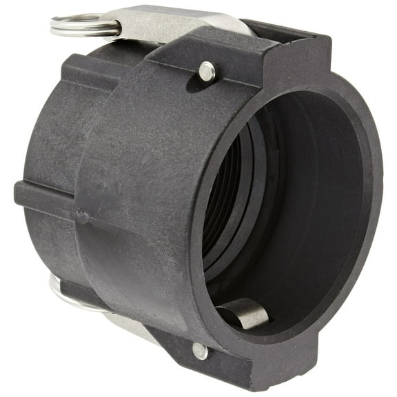 Banjo 300D Polypropylene Cam & Groove Fitting, 3" Female Coupler x NPT Female CA1