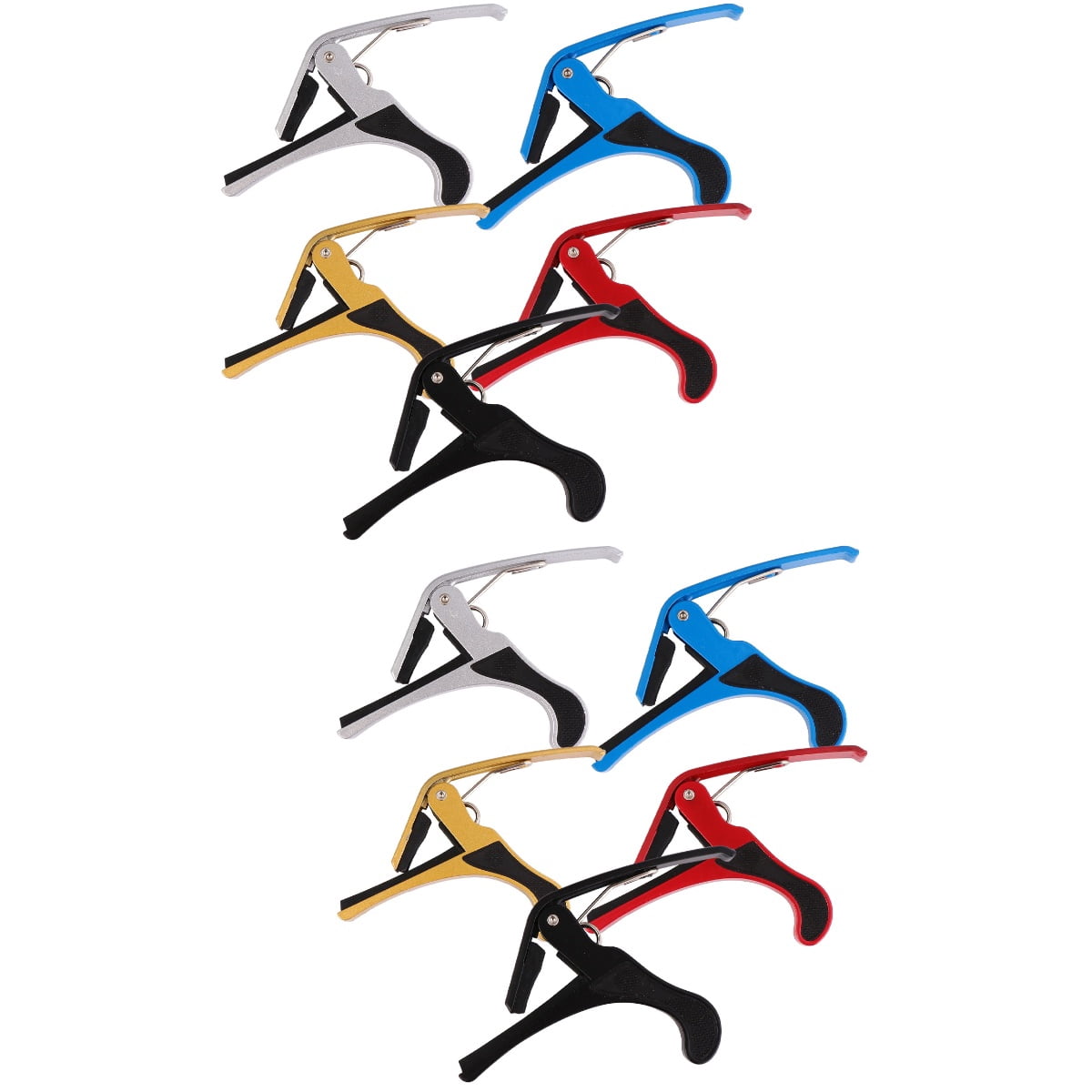 Banjo Accessories Capo for Acoustic Guitar 10 Pcs Clip-on Hawaiian Accesories Tuner