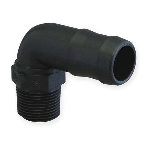 Banjo Barbed Hose Fitting,Hose ID 3/4",NPT HB050/075-90