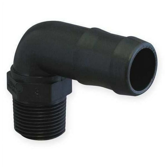 Banjo Barbed Hose Fitting,Hose ID 3/8",NPT HB050/038-90