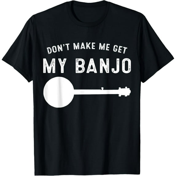 Banjo Bluegrass Music Vintage Gift for Banjo Players T-Shirt