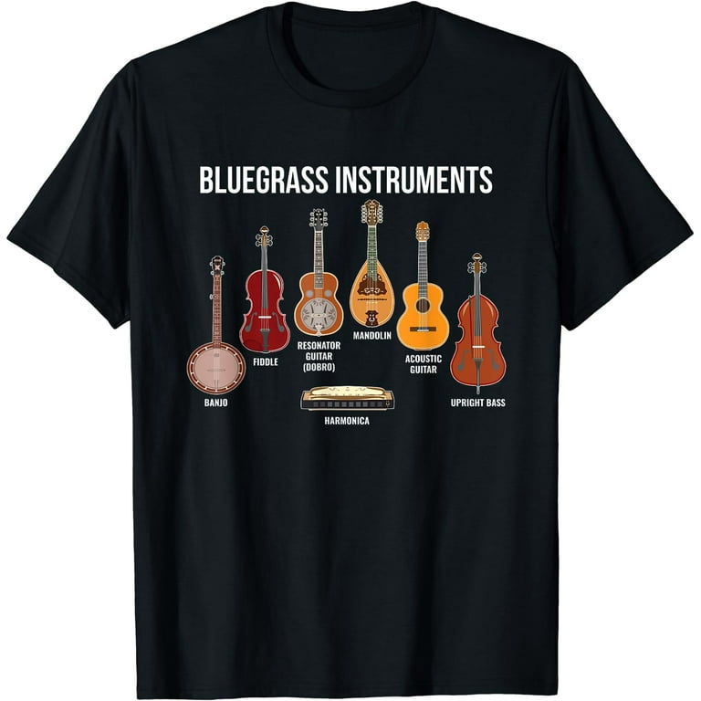 Banjo Player Tshirt For Bluegrass Fans Folk Music Banjo Player Tshirt For Bluegrass Fans Folk Music