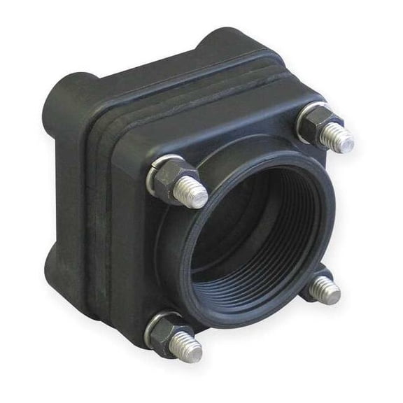 Banjo 1" FNPT Bolted Bulkhead Tank Flange BF100