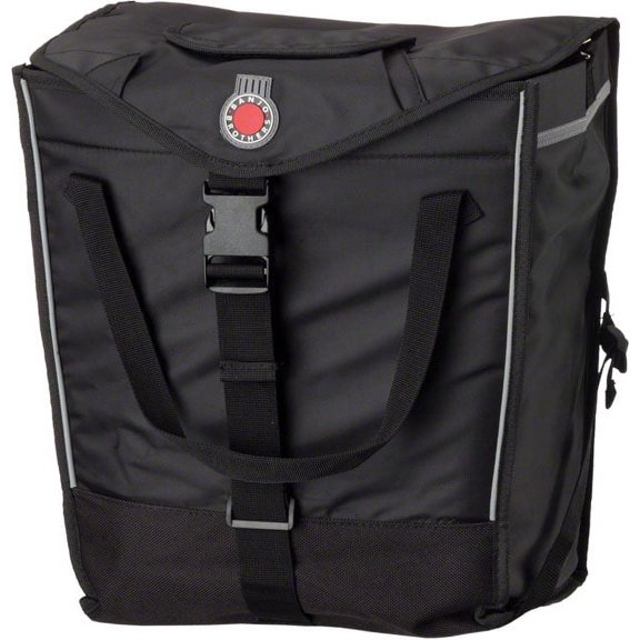 Banjo Brothers Market Pannier: Black, Each