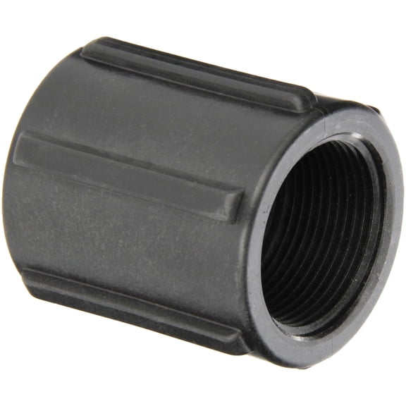 Banjo CPLG125 Polypropylene Pipe Fitting, Coupling, Schedule 80, 1-1/4" NPT Female