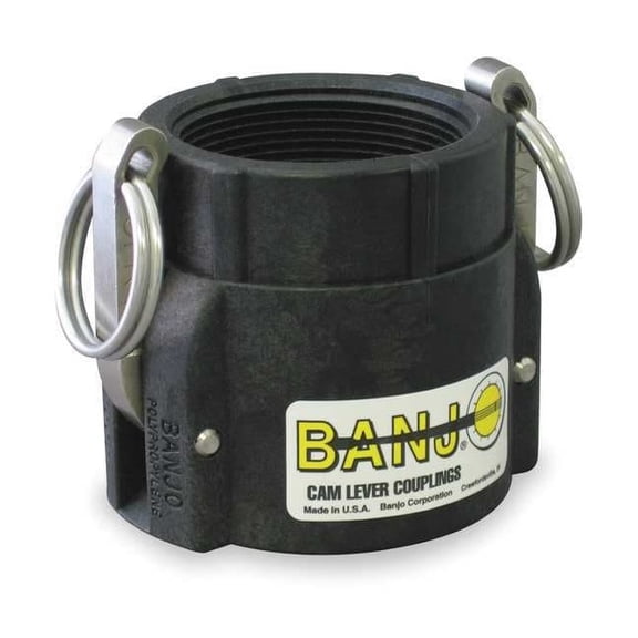 Banjo 3" Female Coupler x FNPT Cam Lever Coupling 300D