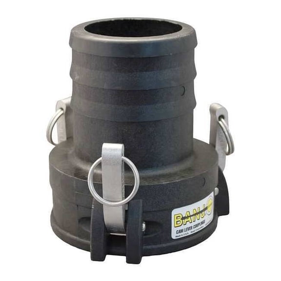 Banjo 4" Female Coupler x Hose Shank Cam Lever Coupling 400C