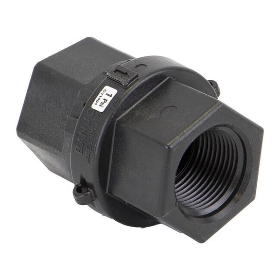 Banjo Check Valve,3.15625 in Overall L CV100