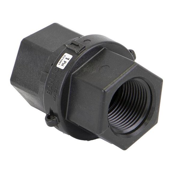 Banjo Check Valve,3.15625 in Overall L CV100