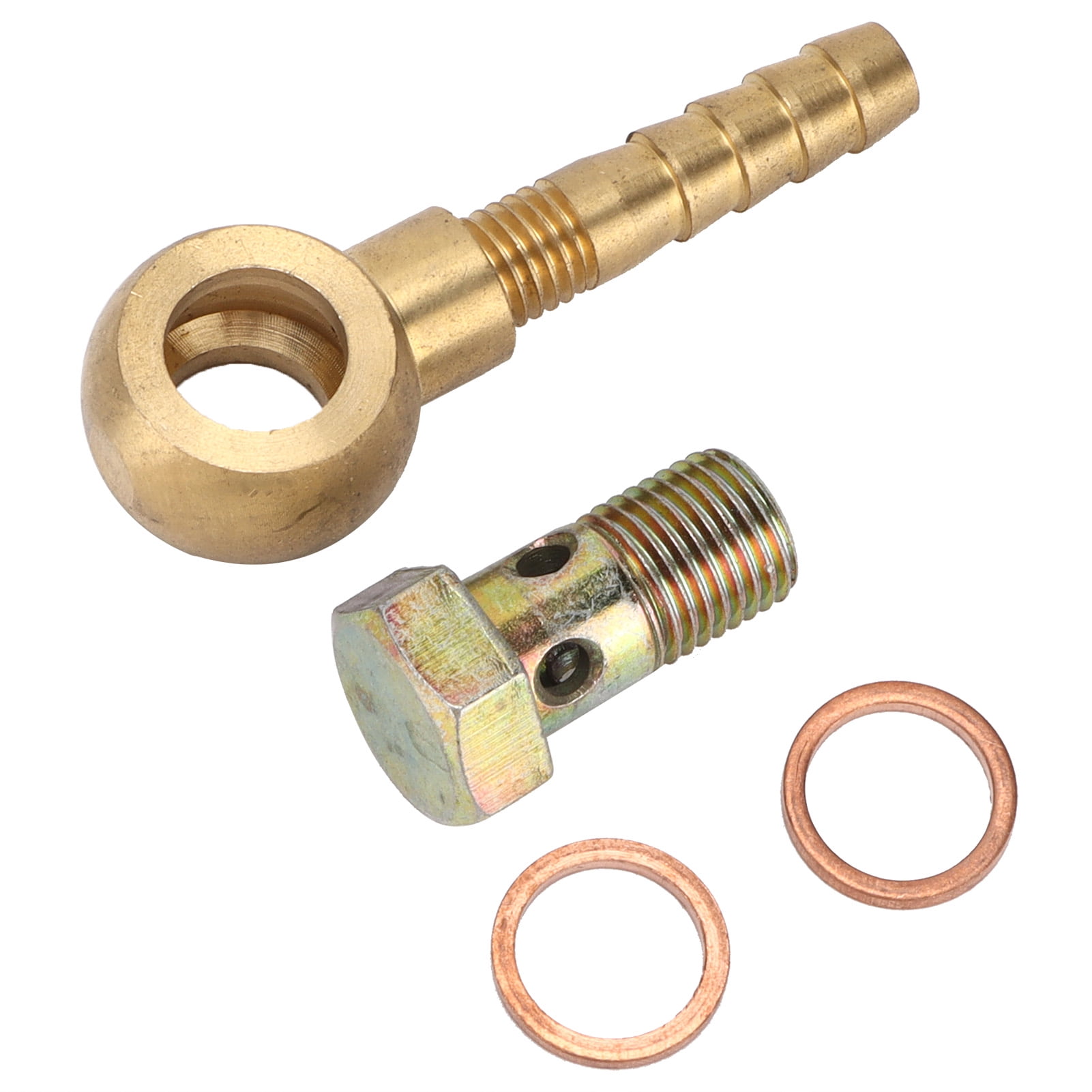 Banjo Fitting Set, Hose Barb Adapter Kit Stainless Steel Durable Anti