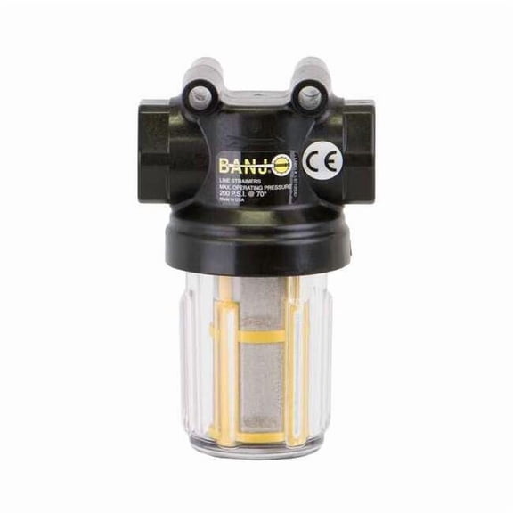 Banjo T-Line Strainer,3/4",177 Microns LSTM075-80C