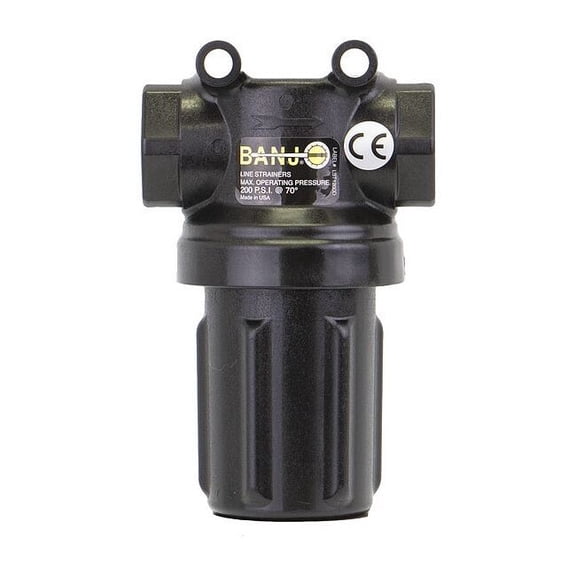 Banjo Mini T-Line Strainer,3/4",80 Mesh LSTM075-80