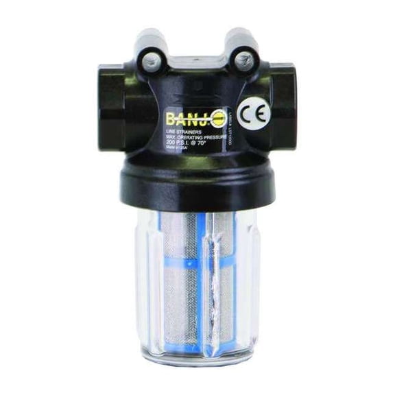 Inline Strainer, 4 1/4 in H, 297 micron LSTM050-50C