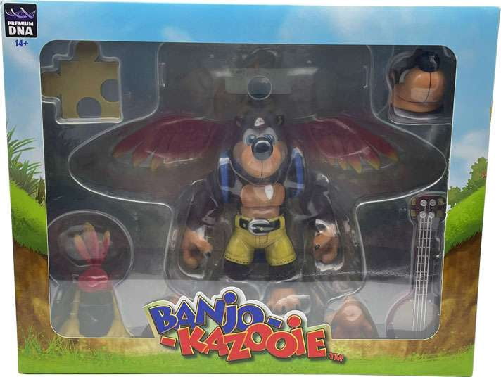 Banjo-Kazooie Banjo & Kazooie Action Figure (Flocked Version