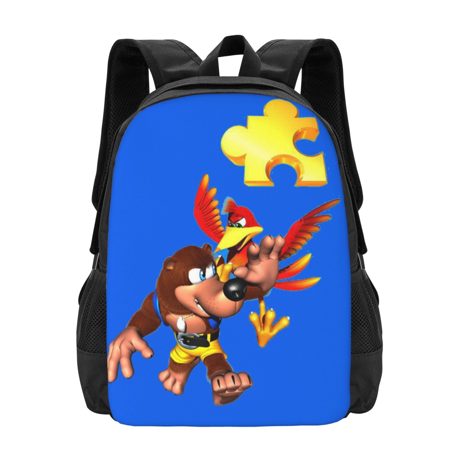 BanjoKazooie Backpack,3d Print Laptop Backpack Lightweight Casual