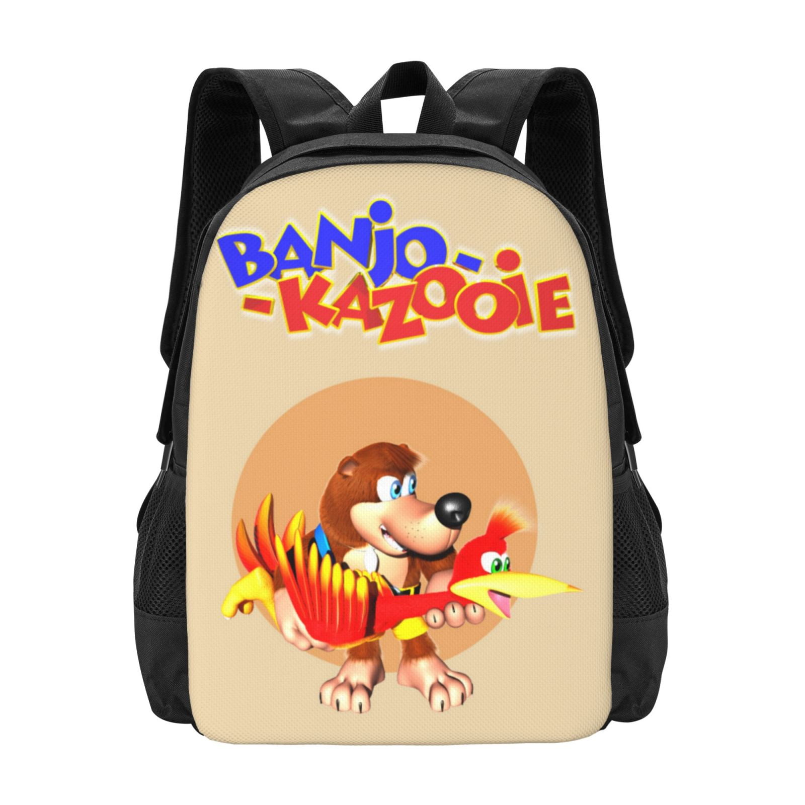 BanjoKazooie Backpack,3d Print Laptop Backpack Lightweight Casual