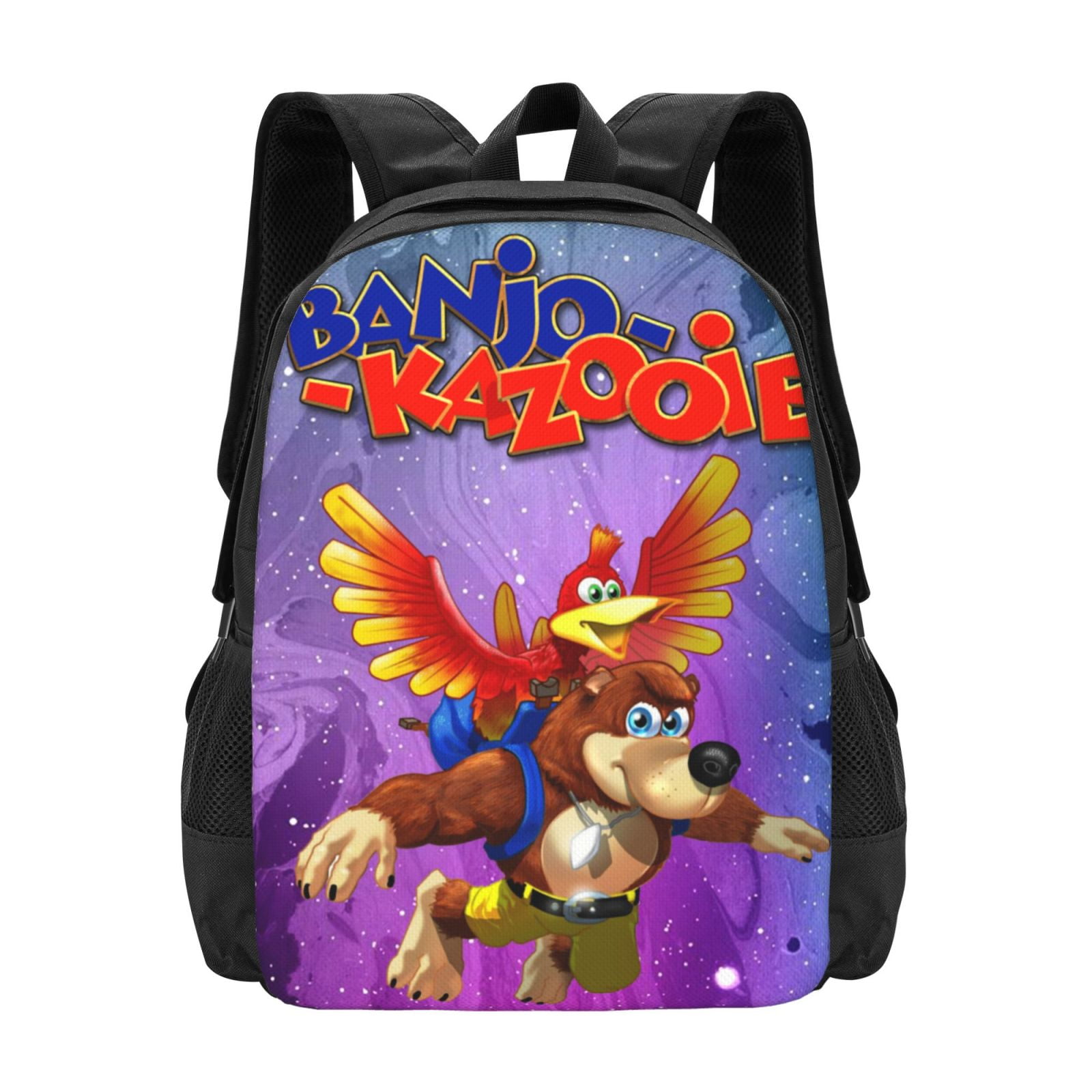 BanjoKazooie Backpack,3d Print Laptop Backpack Lightweight Casual
