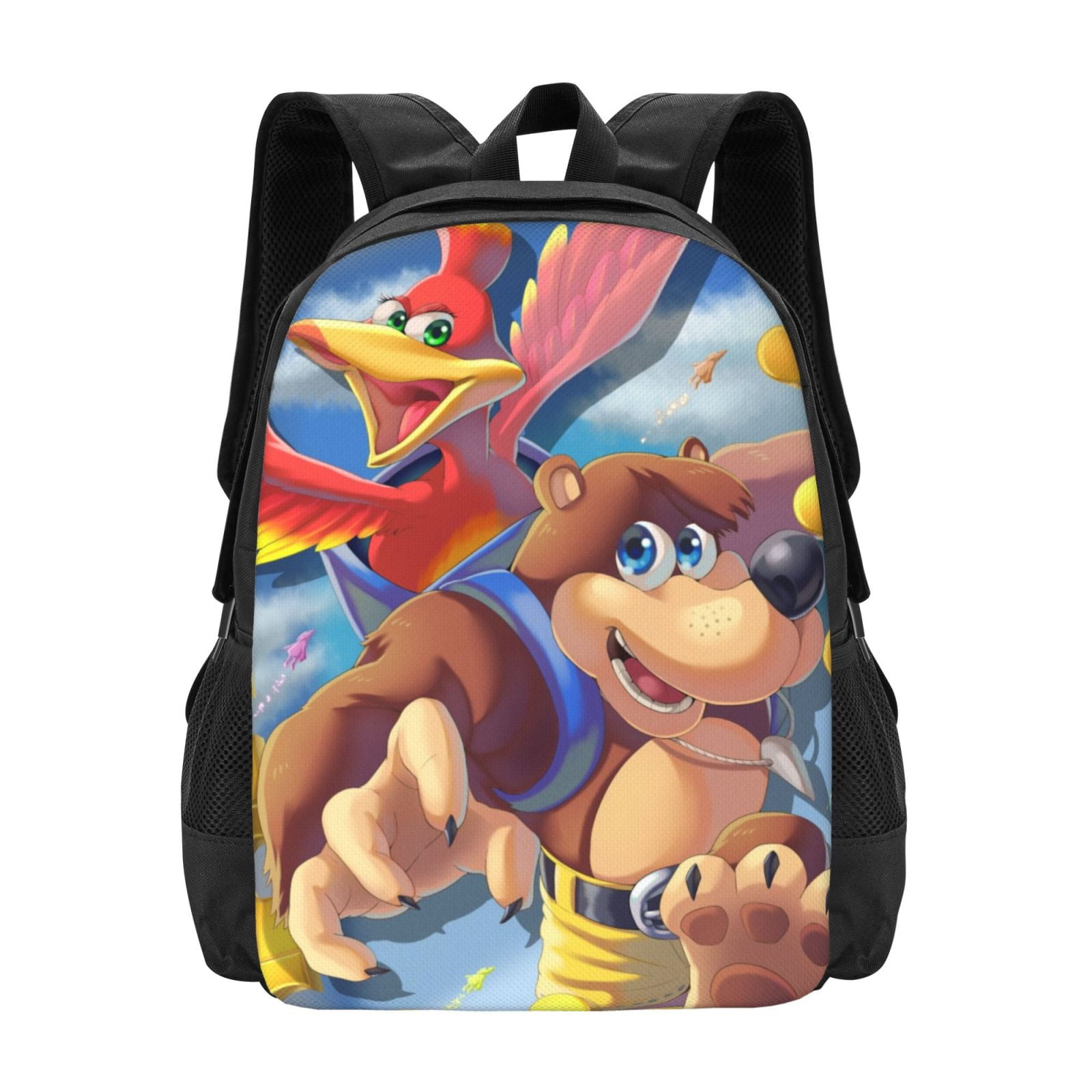BanjoKazooie Backpack,3d Print Laptop Backpack Lightweight Casual
