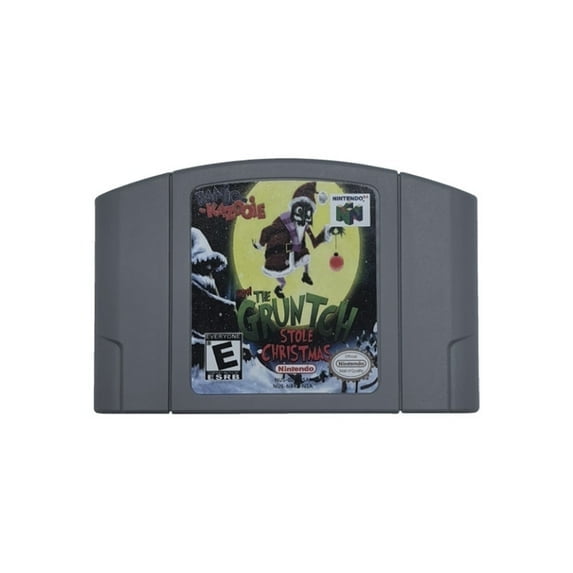 Banjo Kazooie: Gruntch Stole Christmas N64 Game