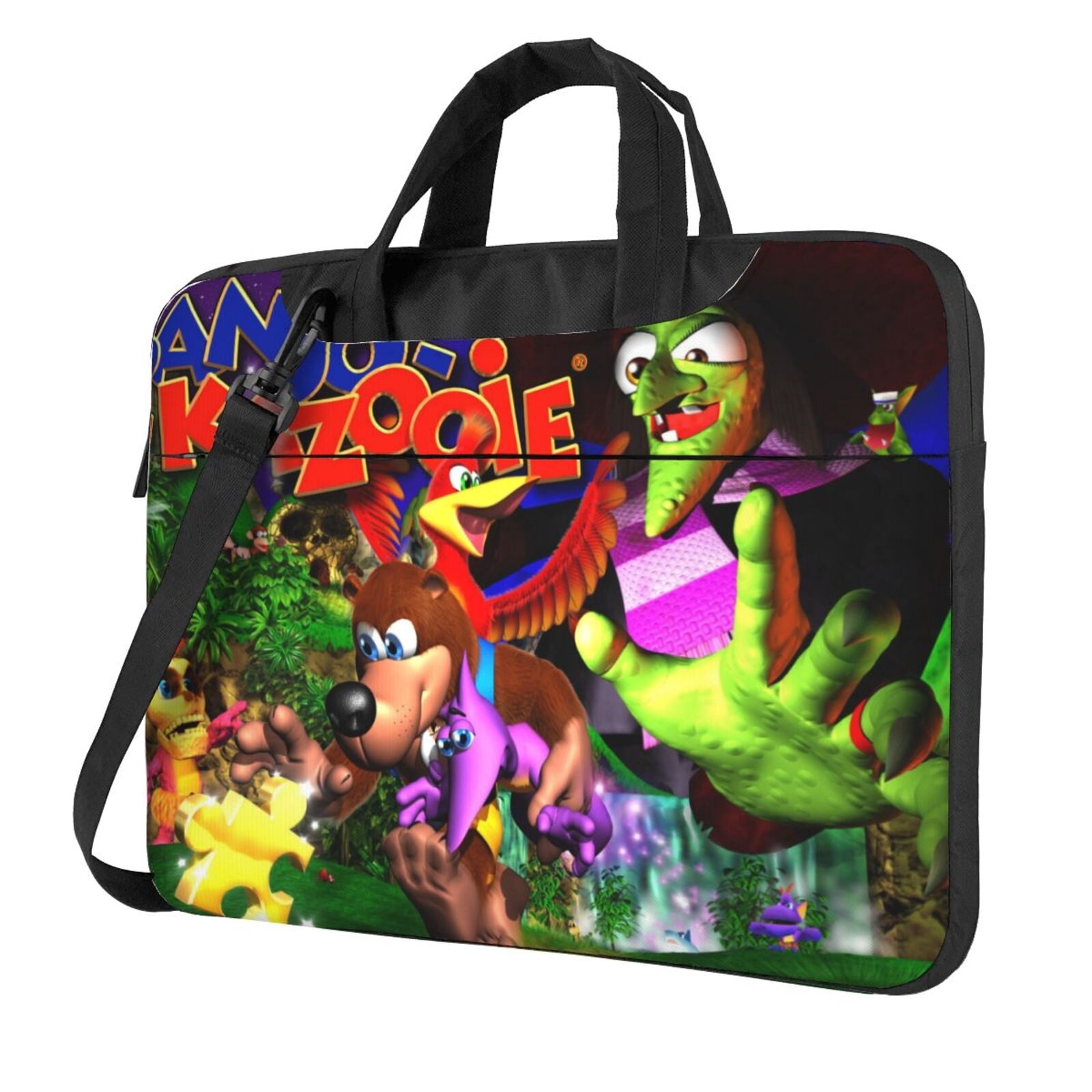 Banjo Computer Banjo-Kazooie Laptop Bag Case, 14 inch Computer Bag Laptop Shoulder ...
