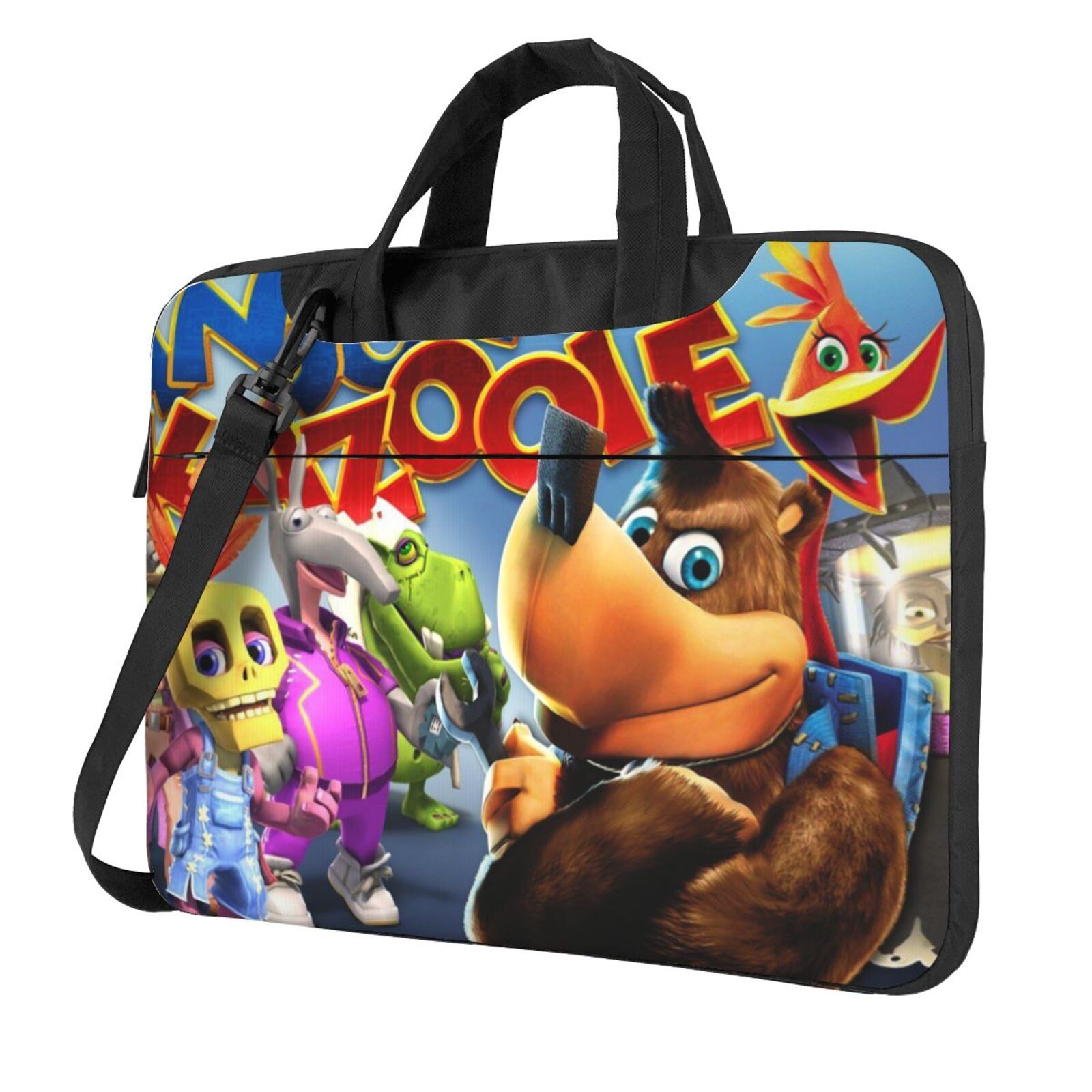 Banjo Computer Banjo-Kazooie Laptop Bag Case, 15.6 inch Computer Bag Laptop Shoulder ...