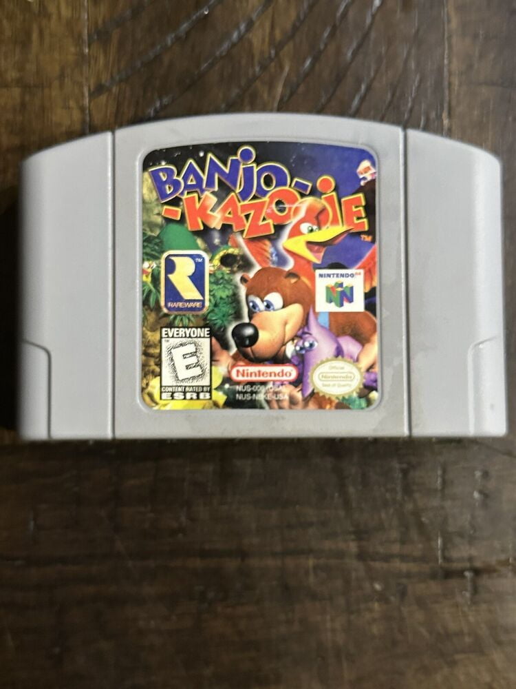 Banjo-Kazooie (Nintendo 64, 1998) Authentic! Tested! - Walmart.com