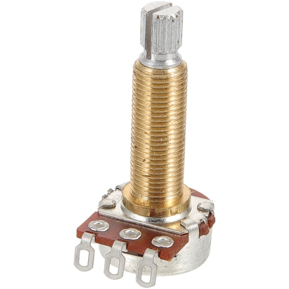 Banjo Long Shaft Potentiometer Audio Potentiometer for Banjo Volume Control