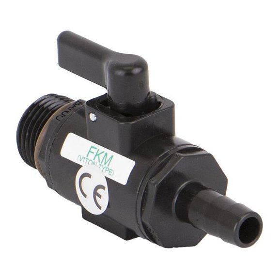 Banjo Manual 2-Way Ball Valve,NPT,Polypro LVHB038050MTV