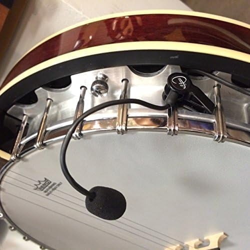 Banjo Pickup with Flexible Micro-Gooseneck The Feather by Myers Pickups