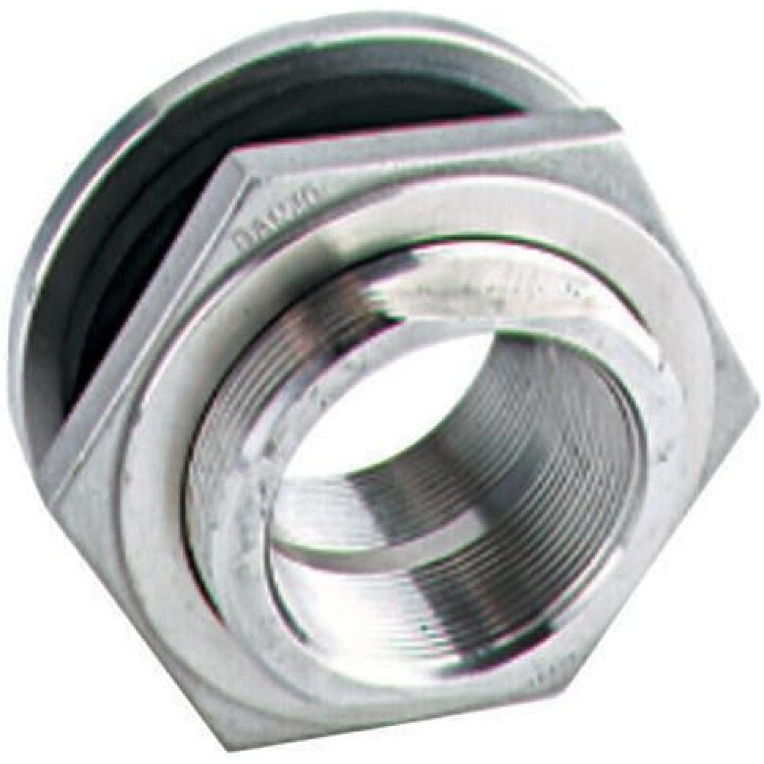 Banjo TF038SS 316 Stainless Steel Bulkhead Tank Fitting, 3/8" Female