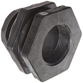 Banjo TF300 Polypropylene Bulkhead Tank Fitting, 3" NPT Female