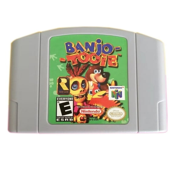 Banjo -Tooie N64 game US Version cartridge