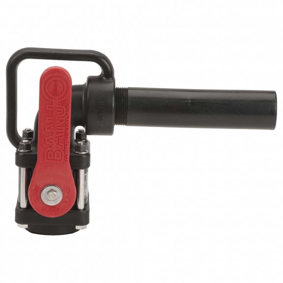 Banjo VA200 2" Nozzle Valve with 90 Degree Elbow CA2