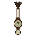 thumbnail image 1 of Banjo Weather Station with Barometer, Thermometer and Hygrometer on Walnut Wood., 1 of 1