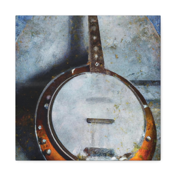 Banjo in Hyperrealism - Canvas