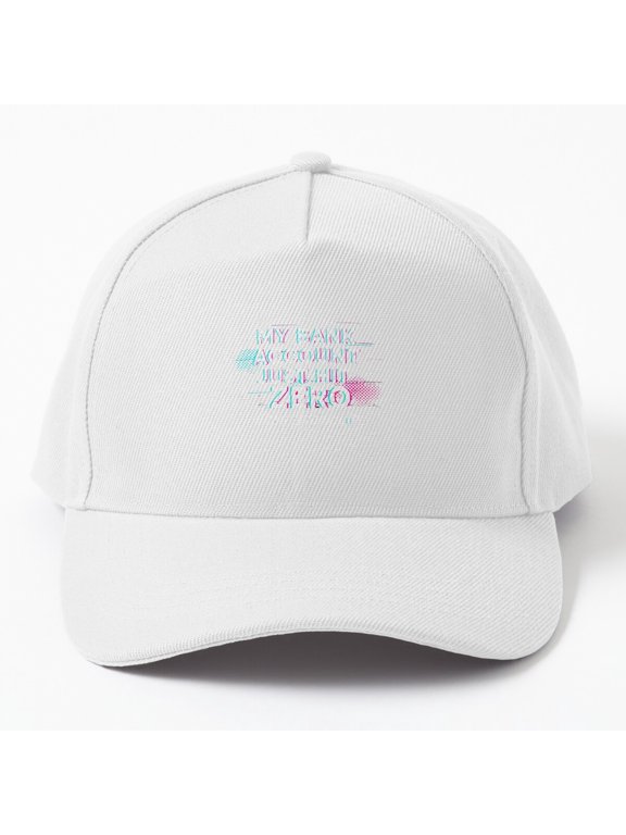 Bank Account Zero Cheer Dad Baseball Cap, Father Hat Style