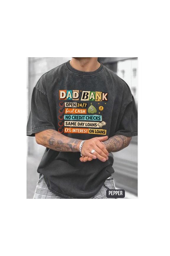 Bank Atm Gift Parent For T-Shirt