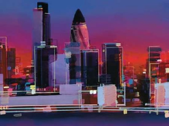 Bank Canvas Art - Christopher Farrell (18 x 24)