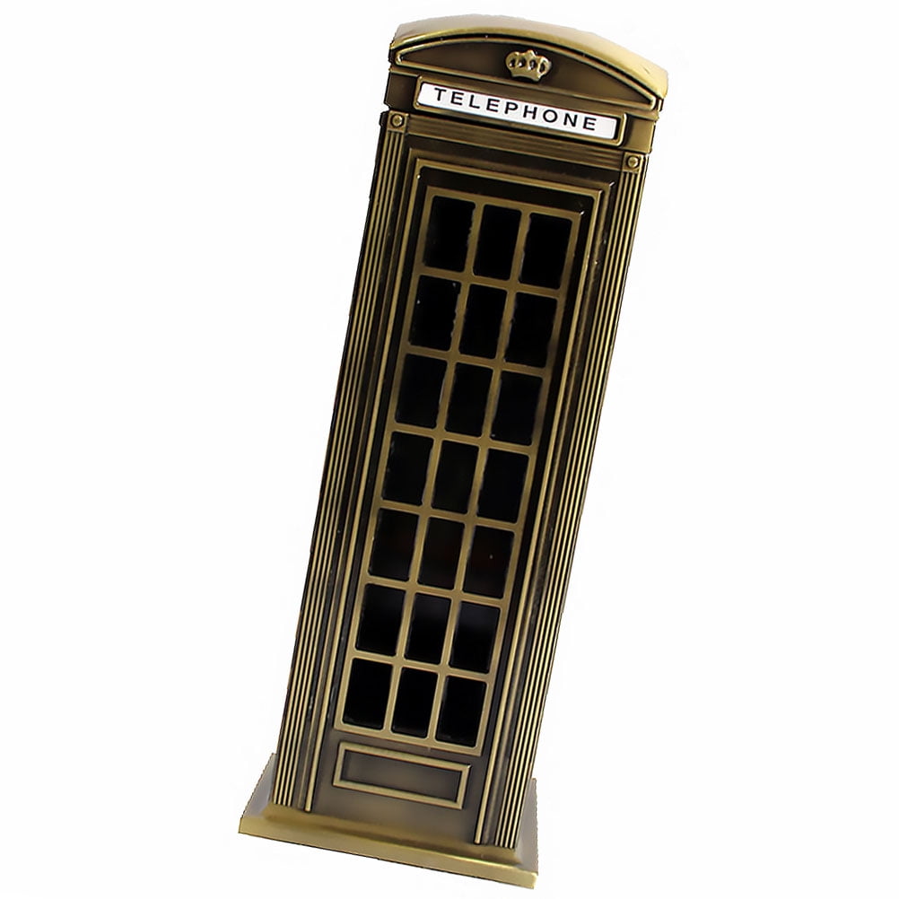 Bank Cash Coin Telephone Booth Door Piggy Bank Currency Street 18.00X6