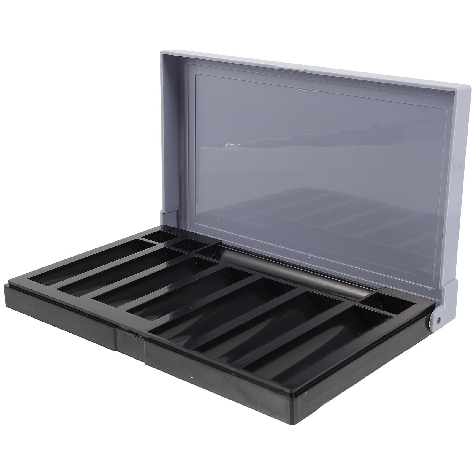 Bank Coin Case Multigrid Coin Box Supermarket Coin Storage Container