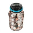thumbnail image 1 of Bank For Boys Digital Coin Counter With LCD Display 1.8L Capacity Coin Bank Money Jar For Adults Coin Jar With Change Counter For Counting Savings, 1 of 5