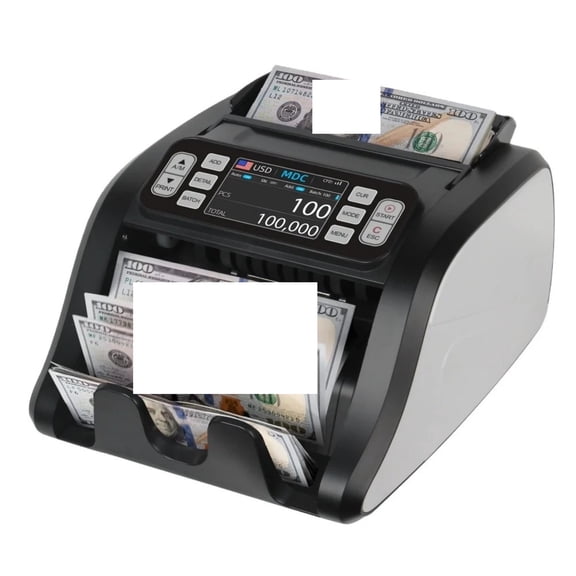 Bank Grade Mix Value Bill Counter with CIS, TFT Display Money Scanner ,Coin Manager