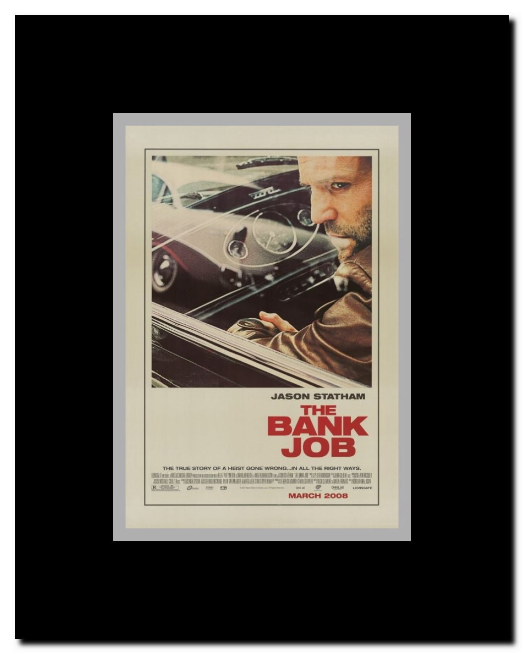Bank Job The Framed Movie Poster