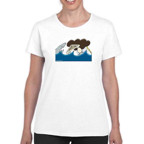 Bank Misfortune T-Shirt Women -Wilfred Hildonen Designs, Female 4X-Large