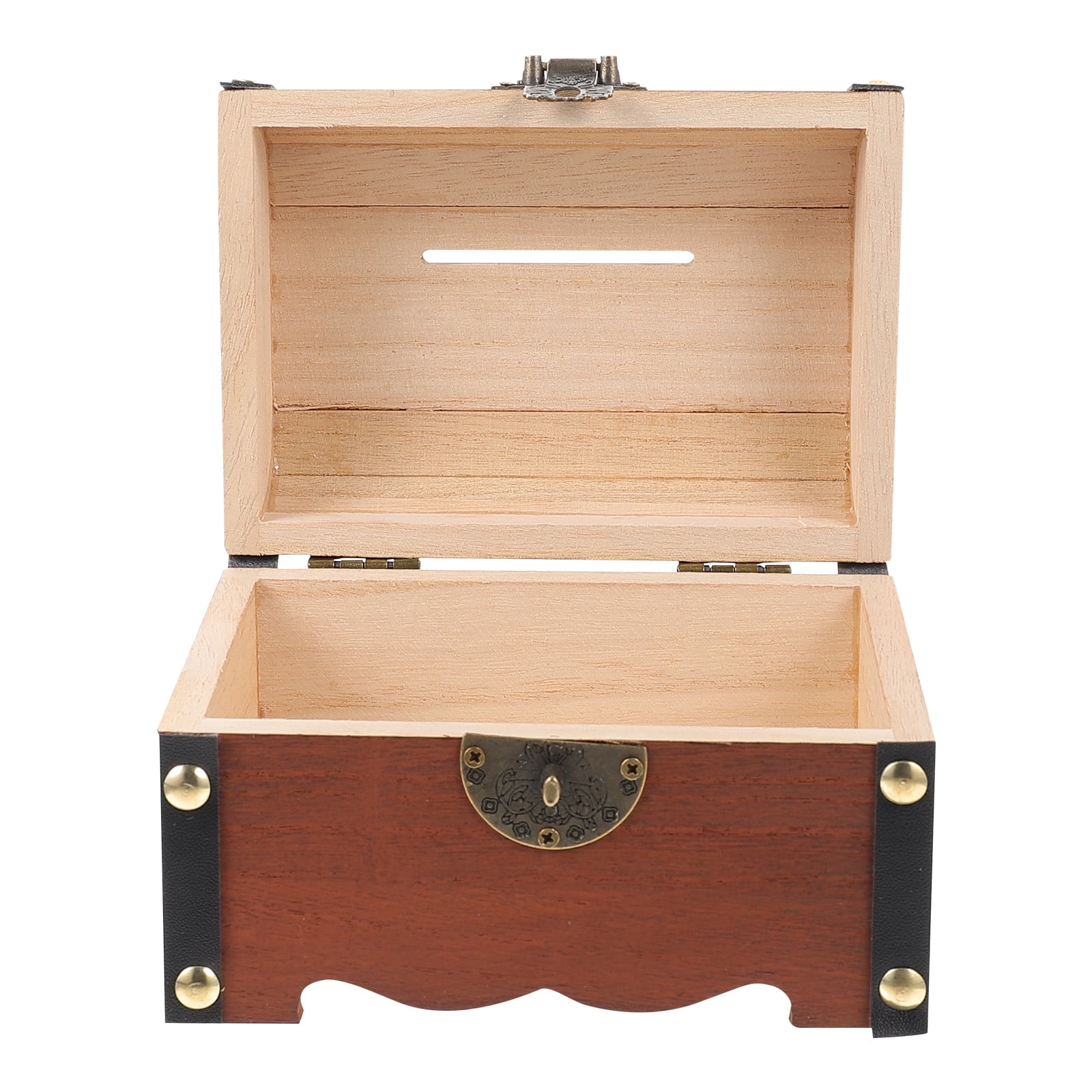 Bank, Piggy Banks for Adults Kids, Pirate Storage Box, Locking Cash Box