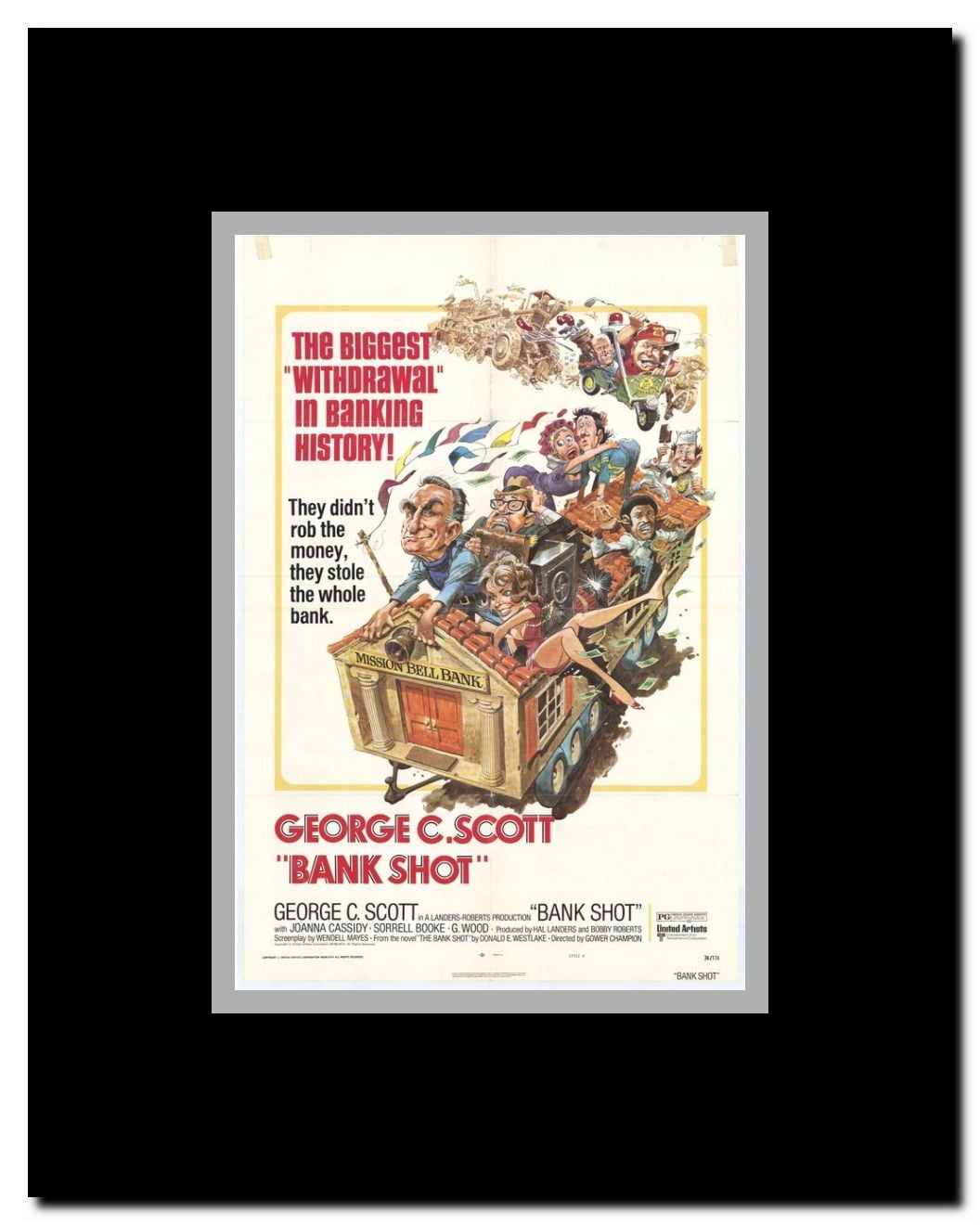 Bank Shot Framed Movie Poster