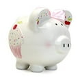 thumbnail image 1 of Bank Sprinkle Cupcake Piggy Bank Ceramic Birthday Gift Save 36853, 1 of 4