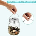 Bank for Adults Kids Digital Coin Counting Bank with LCD Counter 2.4L